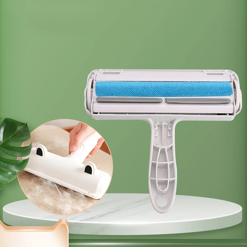 

Роликовая щетка для удаления шерсти домашних животных, портативная Приклеивание ворсинок, расческа для чистки одежды, дивана, ковра