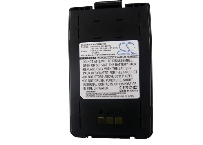 CameronSino для ICOM IC-A23 IC-A5 IC-T8 IC-T81 IC-T81A IC-T8A BP-200 BP-200H BP-200L BP-200M | Электроника