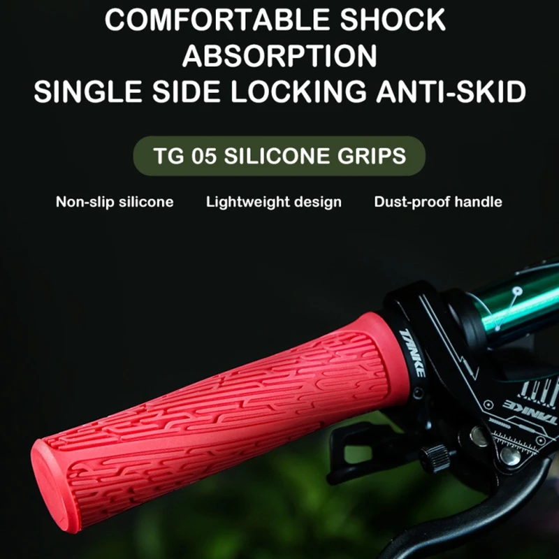 Чехол для складного велосипеда TANKE для руля Brompton MTB, с антиприклеивающей поверхностью, прочной поддержкой и одной замкнутой ручкой.