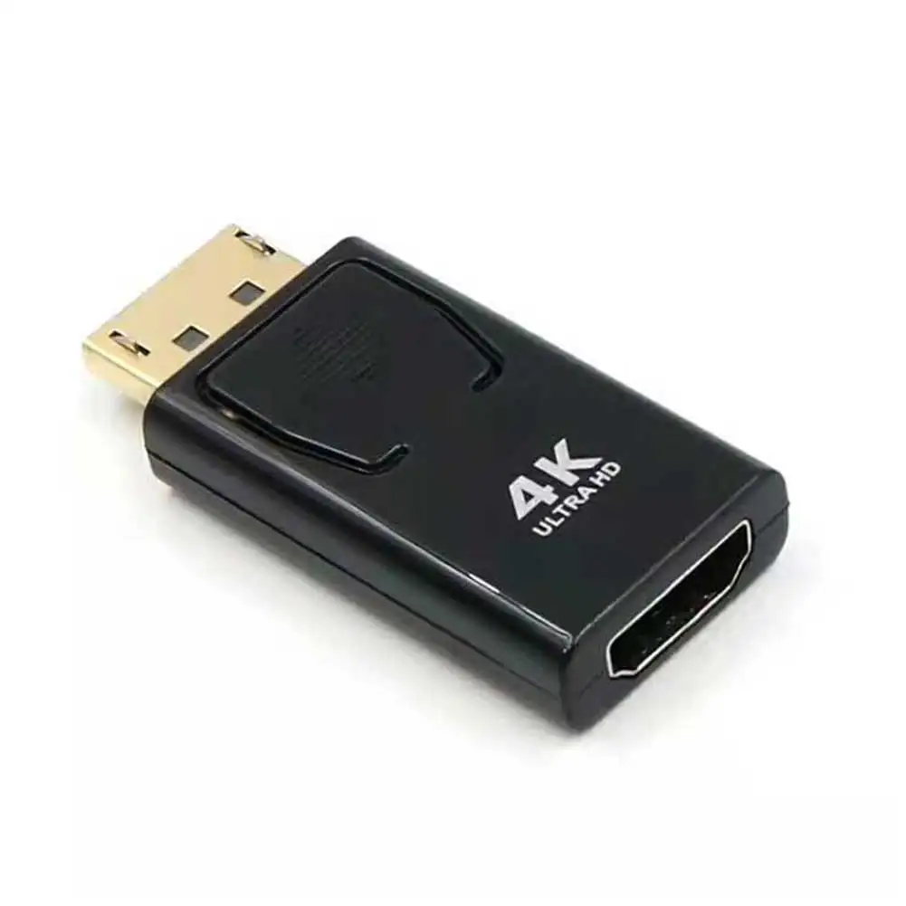 DisplayPort To HDMI Adapter Female To Male 4K 60HZ HDTV Cable Adapter Video Audio For PC TV Projector