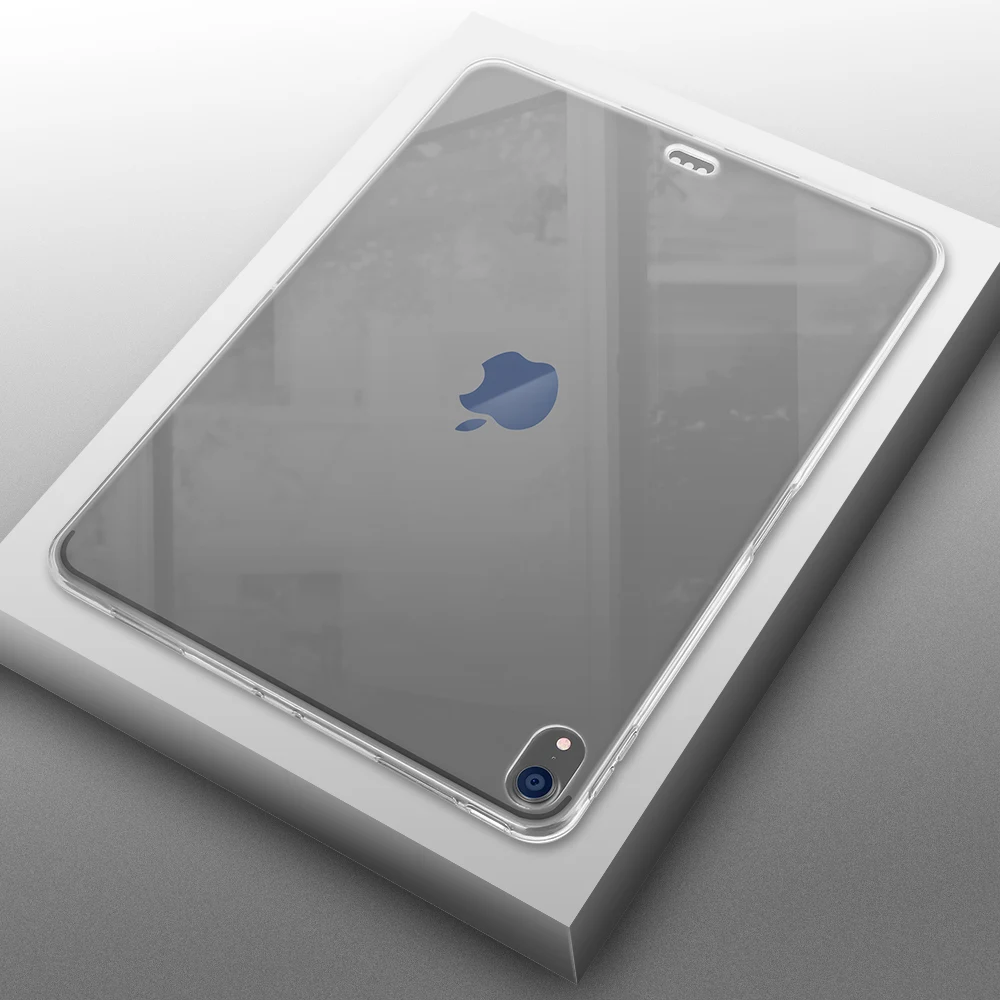 Цветной силиконовый прозрачный чехол из ТПУ для Apple iPad Pro 11 2021 Mini 6 5 Air 4 3 2 1 10 9 7