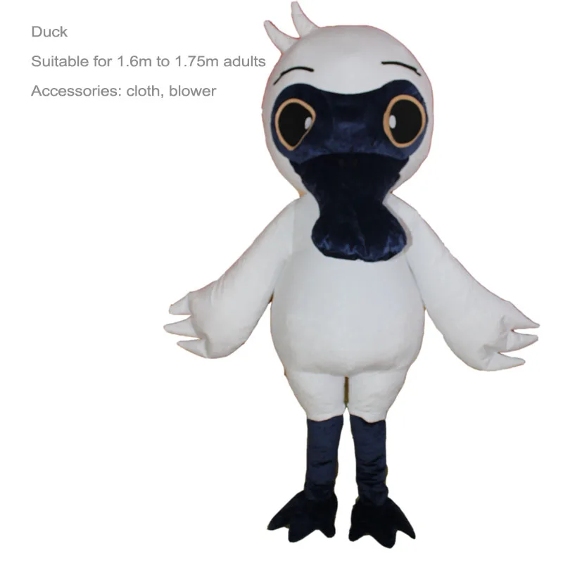 Модная новая надувная лодка утят и талисманов костюм День Святого Валентина