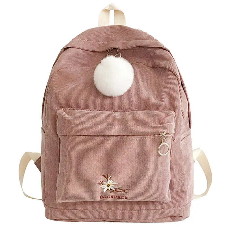 2019 ретро школьный рюкзак для девочек простой дизайн ранец большой размер сумка