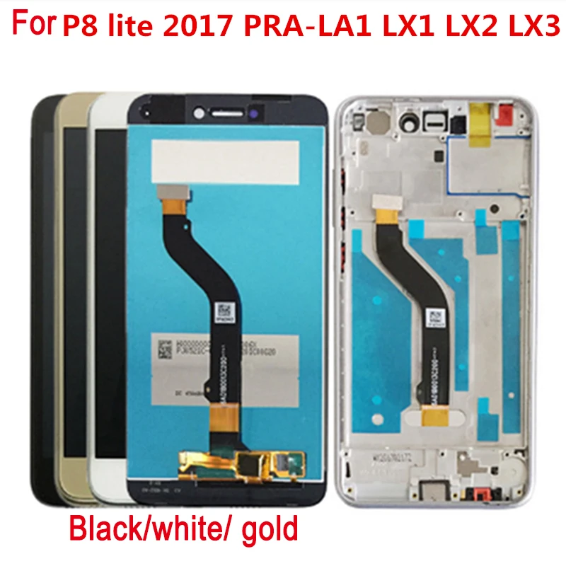 Для huawei P8 Lite дисплей 5,2 дюймов PRA-LX1 LX2 LX3 LA1 сенсорный ЖК-экран дигитайзер сборка для huawei P9 lite lcd