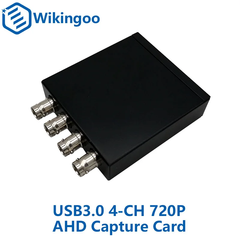 4CH 720P AHD к USB 3,0 карта захвата UVC карта воспроизведения для прямой трансляции поддержка vMix OBS Studio iSpy и т. д