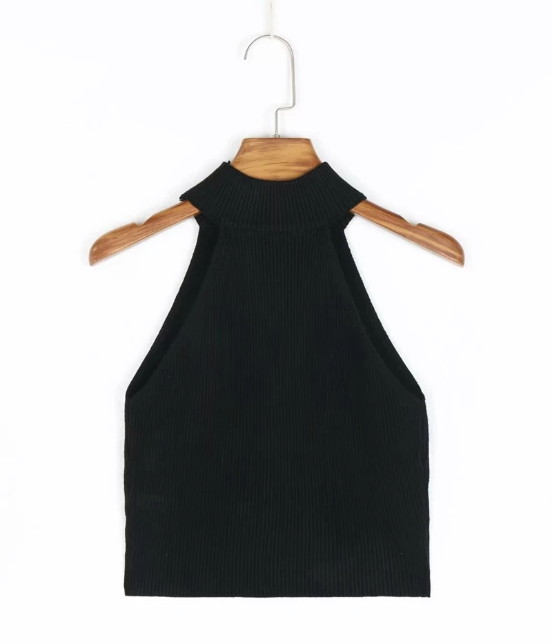 

Women's Sexy Style Tank Tops Solid Color Halter Summer