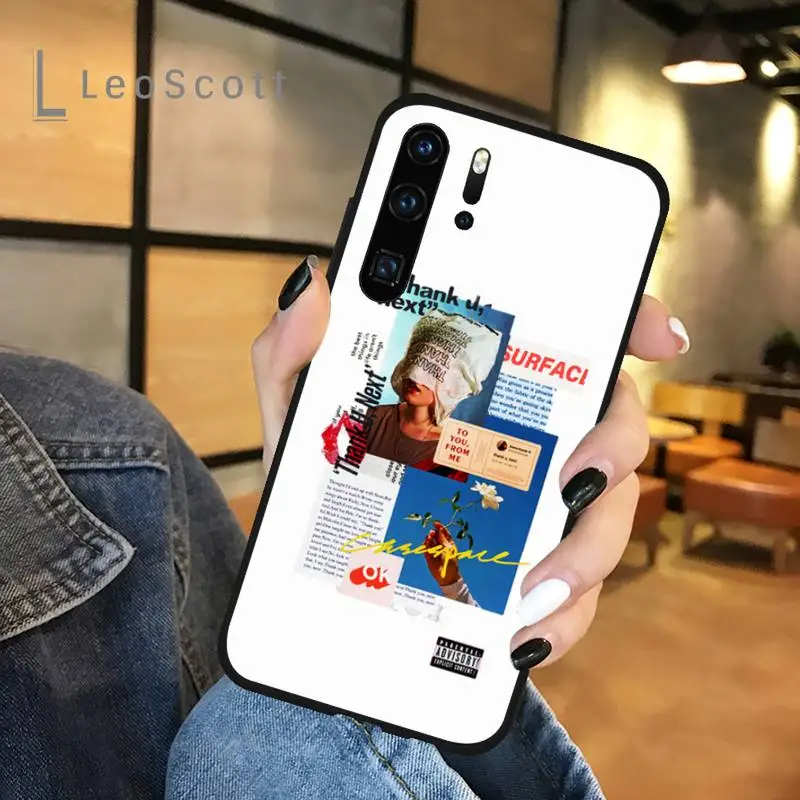 

Pattern Stamp Label Phone Case For Huawei honor Mate P 9 10 20 30 40 Pro 10i 7 8 a x Lite nova 5t