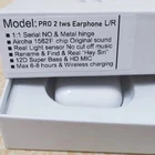TWS Bluetooth-наушники Air 2 Pro, прозрачная модель, оригинальный дизайн с логотипом Text Pro 2, беспроводные мини-наушники, наушники