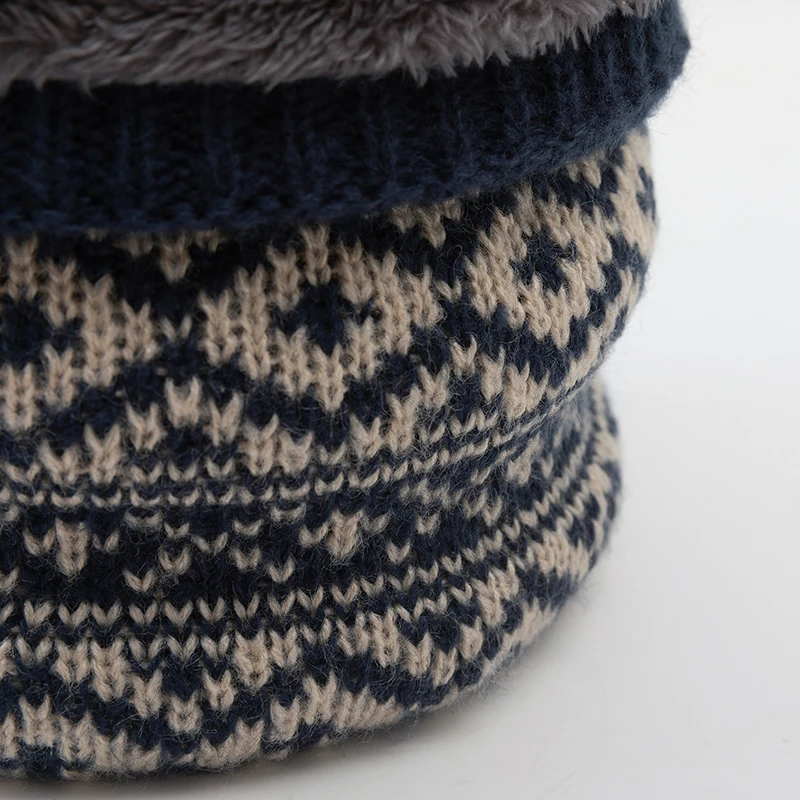 

Winter Thick Knitted Neck Warmer Ring Scarf Neck Bib Outdoor Ski Climbing Scarf Velvet Collar Scarves Unisex Twist Ring Scarf