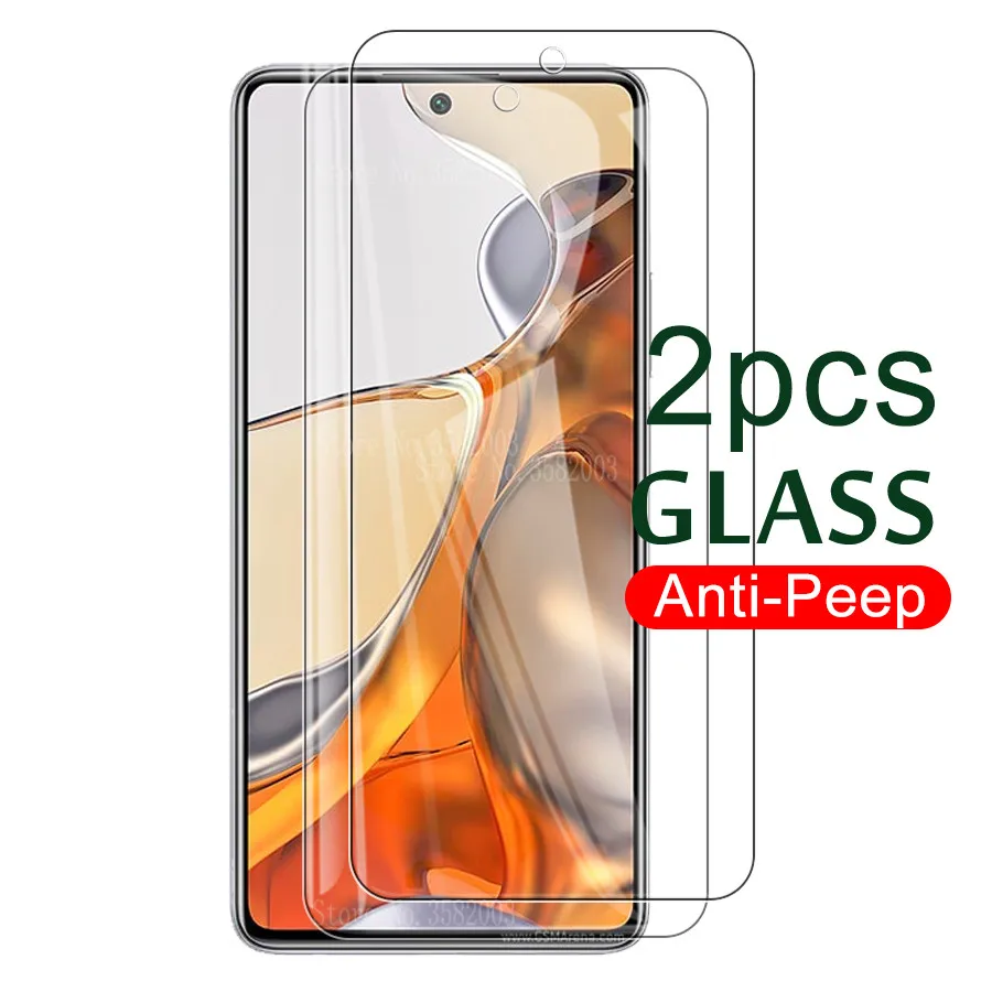 

HD Full Cover Protective Films 2Pcs Tempered Glass For Xiaomi Mi 11T Pro Phone Screen Protector Glass For Xaomi xiomi Mi11 2021