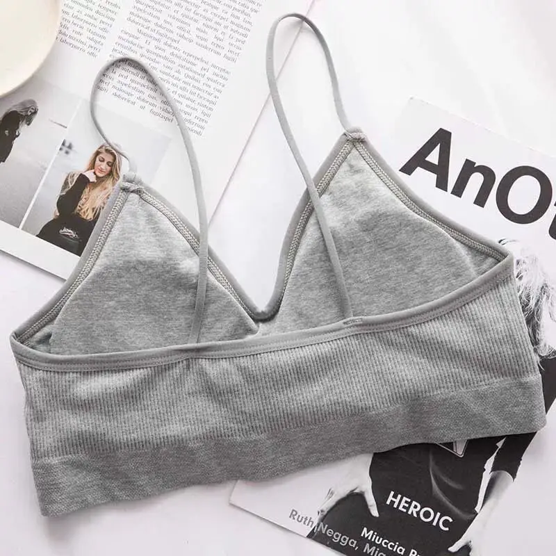 Сексуальный бюстгальтер женский топ беспроводной бесшовное нижнее белье