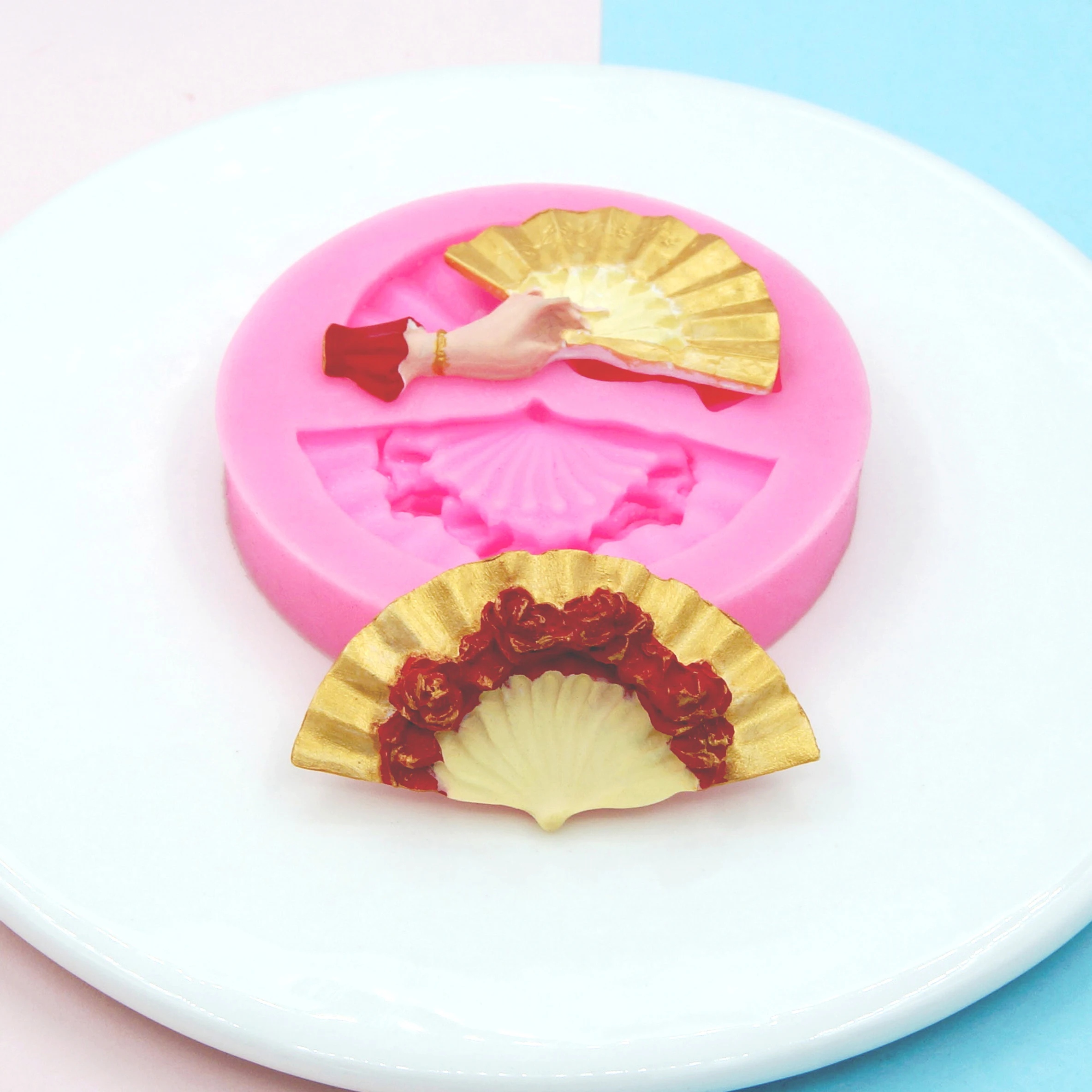 

Силиконовая форма в китайском стиле для конфет, форма для мастики, инструмент для выпечки шоколадного соуса