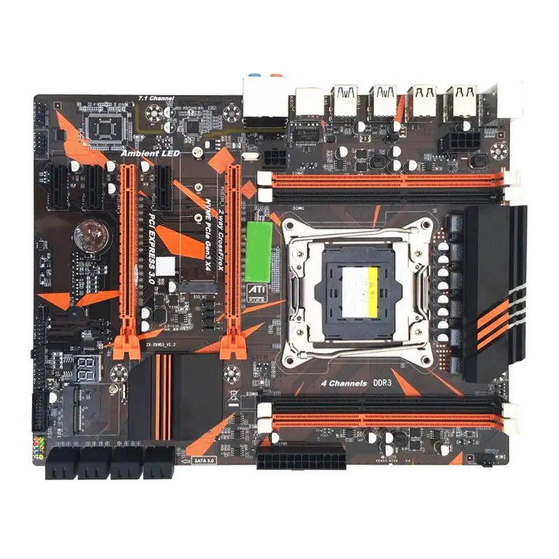 

X99 2011-V3Pin DDR3 Desktop Computer Mainboard Motherboard for E5 2678V3 CPU Kit