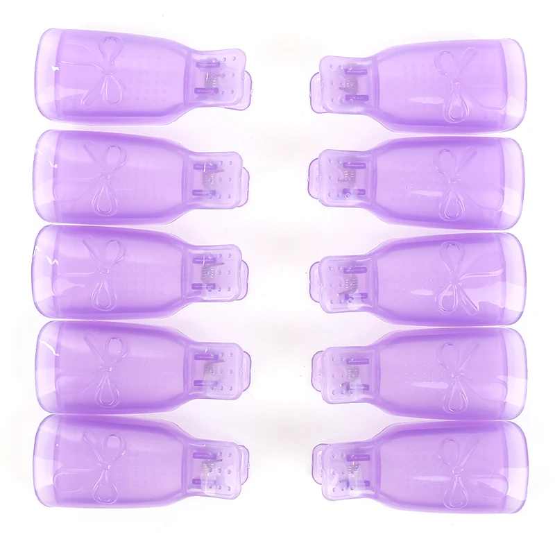 Для Неил арта украшения для кончиков ногтей лак био Гели Soak Off зажим Кепки Гель