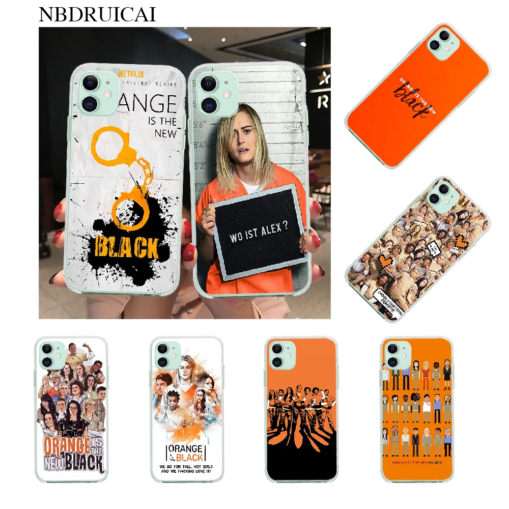 NBDRUICAI оранжевый это новый черный мягкий силиконовый чехол для телефона iPhone 11 pro XS