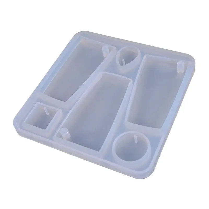 

Silicone Acrylic Earring Necklace Pendant Mold Resin Casting Mold Jewelry Making 203B