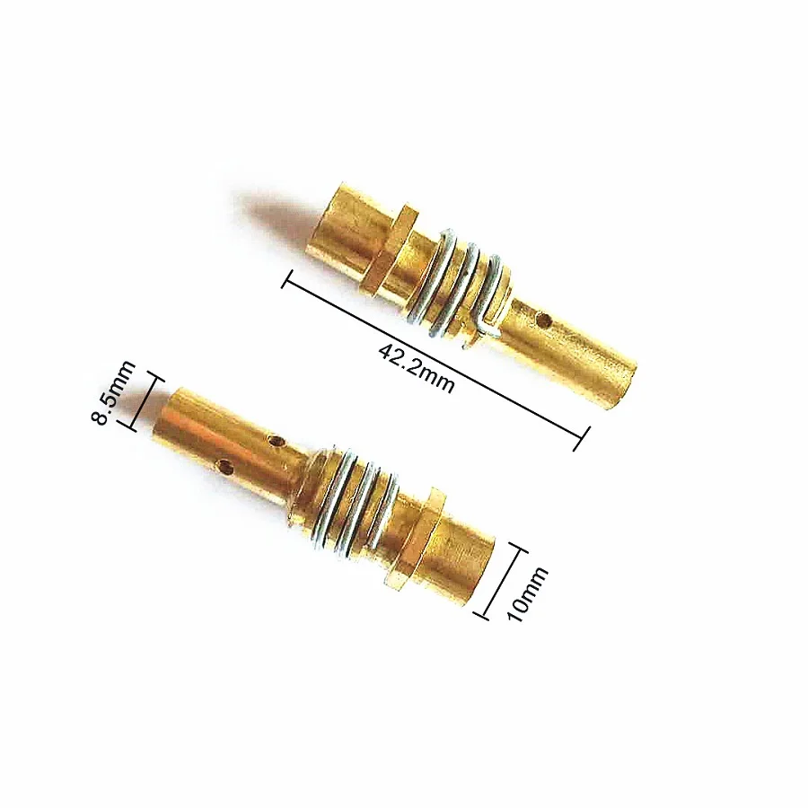 Binzel 15ak сварочный пистолет аксессуары красная медь проводящее сопло латунь шатун