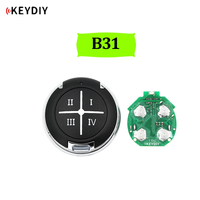 B31 KEYDIY оригинальный KD900 + URG200 KD X2 мини кнопочный пульт генератор серии B удаленного