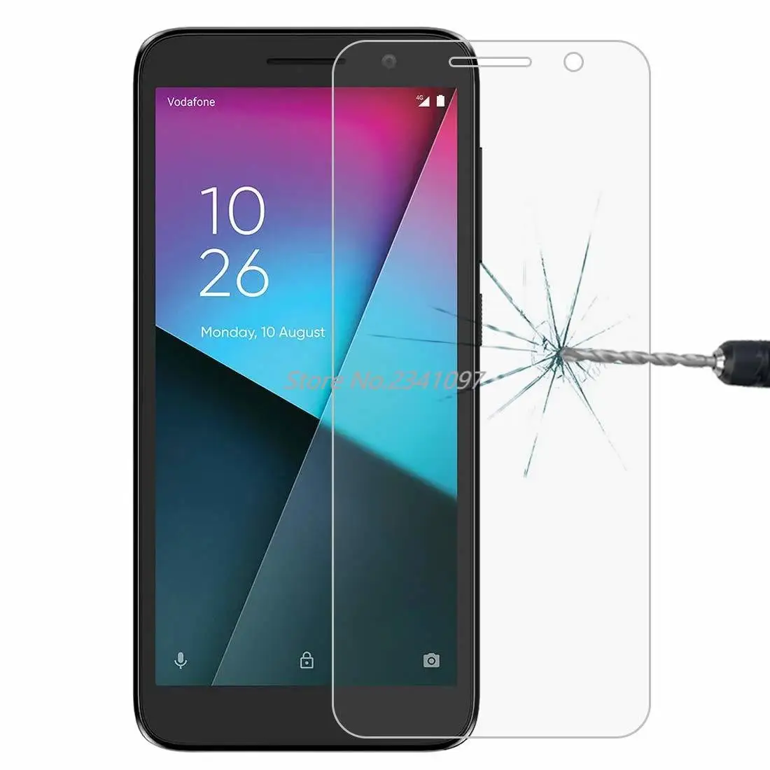 

Закаленное стекло 2.5D 9H для Vodafone Smart E9, защита экрана высокой четкости от царапин для Vodafone Smart E9
