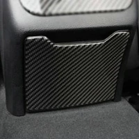 sbtmy carbon fiber decorative panel patch for the back ashtray of the car for mercedes benz c 180 200l e300 gle glc w205 16 19