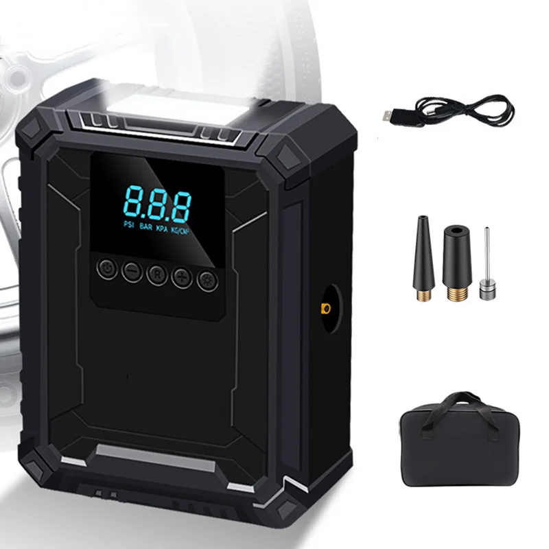 

Car Tyre Inflator Bicycle Pump For Car Inflator Pump Electric Compressor For Cars Portable Air Compressor 12V Tire Air Injector