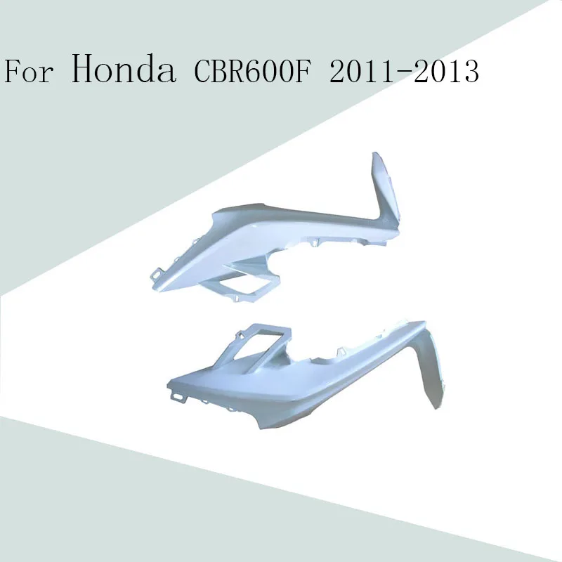 

For Honda CBR600F 2011 2012 2013 Unpainted Ram Air Intake Tube Duct Cover ABS Injection Fairing Motorcycle Accessories