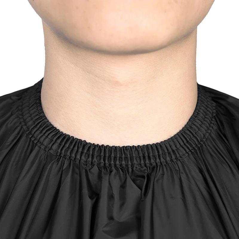 

Shellhard 1pc Black Salon Hair Cutting Gown Professional Hair Cape Barber Cloth Hairdressing Tool