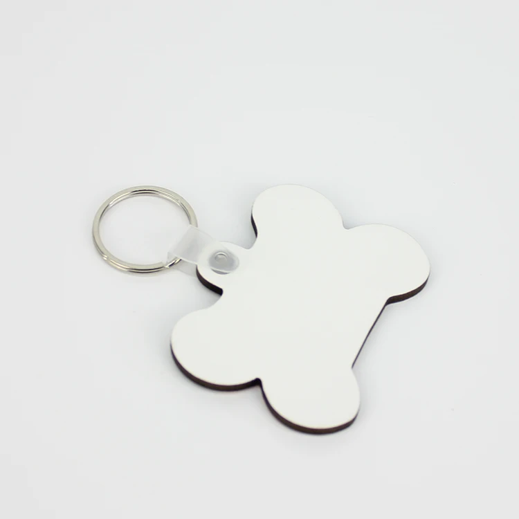 sublimation blank key chains double heart mdf keychain hot transfer printing diy customized ring consumables 20pcs/lot | Компьютеры и