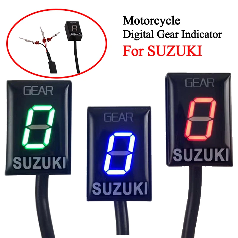 Индикатор скорости 1 6 EFI для мотоцикла алюминиевая Шестерня ECU SUZUKI GSX R750 GSX1400 M800 DL650