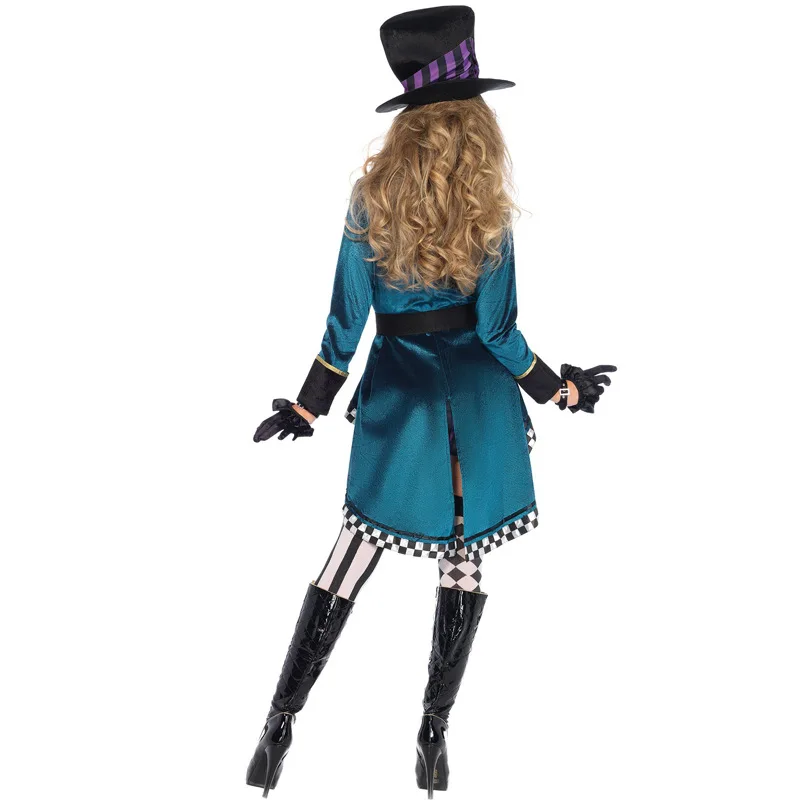 Костюм на Хэллоуин для мужчин Алиса в стране чудес стиль фаллоимитации головного