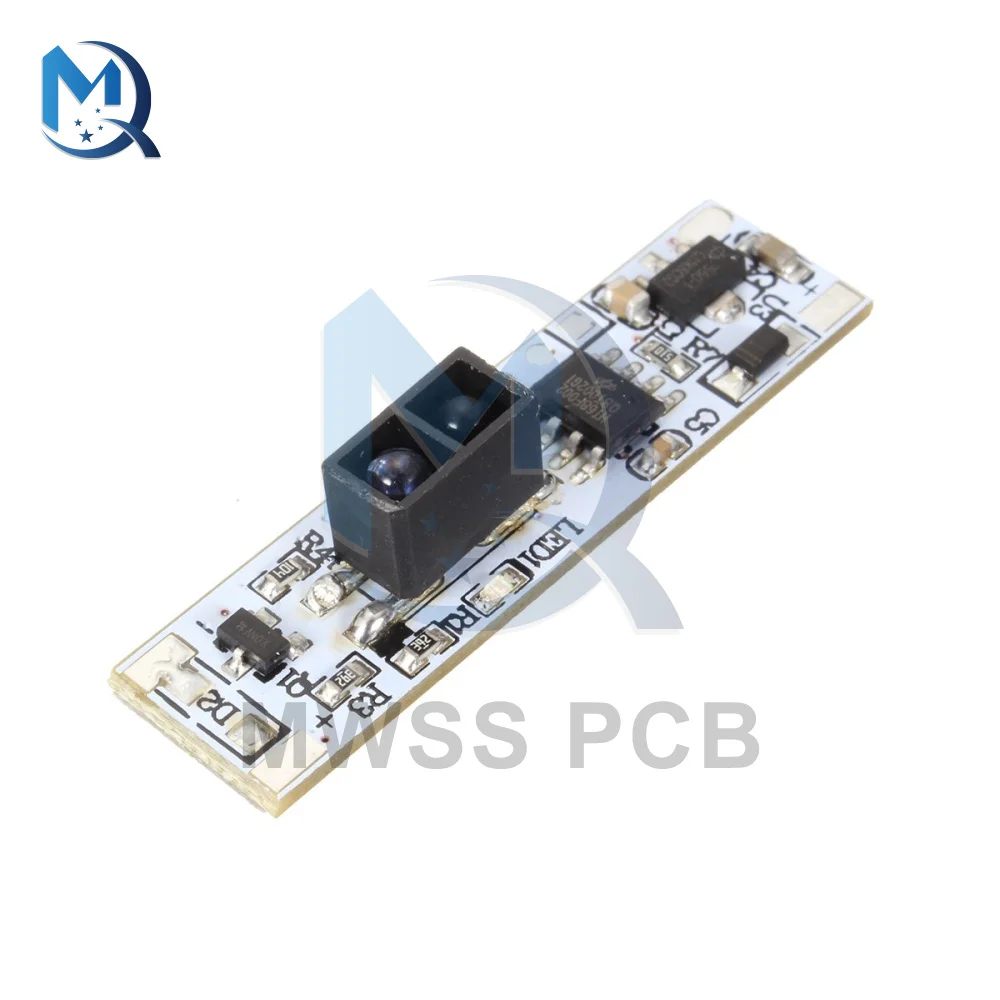 

DC 12V XK-GK-4010A Sensor Module Hand Sweep Short Switch Distance Scan Chip Diy Kit Electronic Components Supplies PCB Board