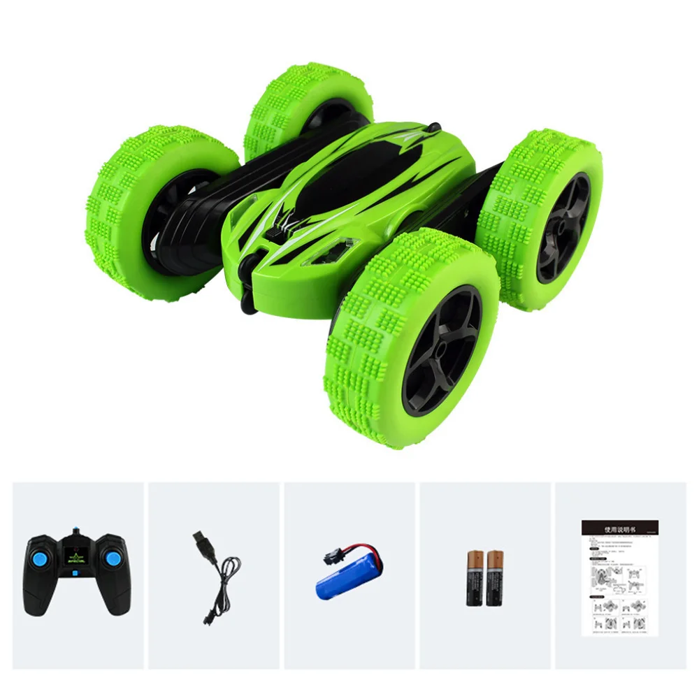 RC Stunt Cars High Speed Double Side 3D Flip Remote Control Drift Deformation Buggy Crawler Roll Toys For Boys New Arrival | Игрушки и