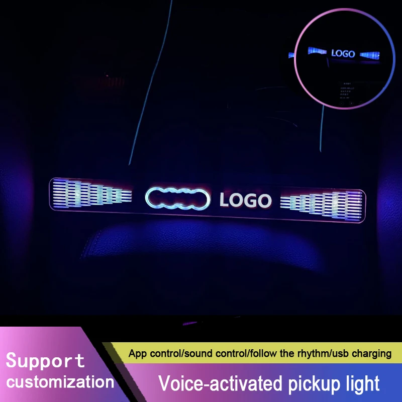 

【Customized】LED Strip Light Sound Control Pickup Rhythm Light Music Atmosphere Light RGB Colorful Tube USB Lamp Ambient Lights