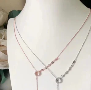 

YTF1312 Full Gem Star Pendant Necklace Valentine Eye Zircon Item Round Female