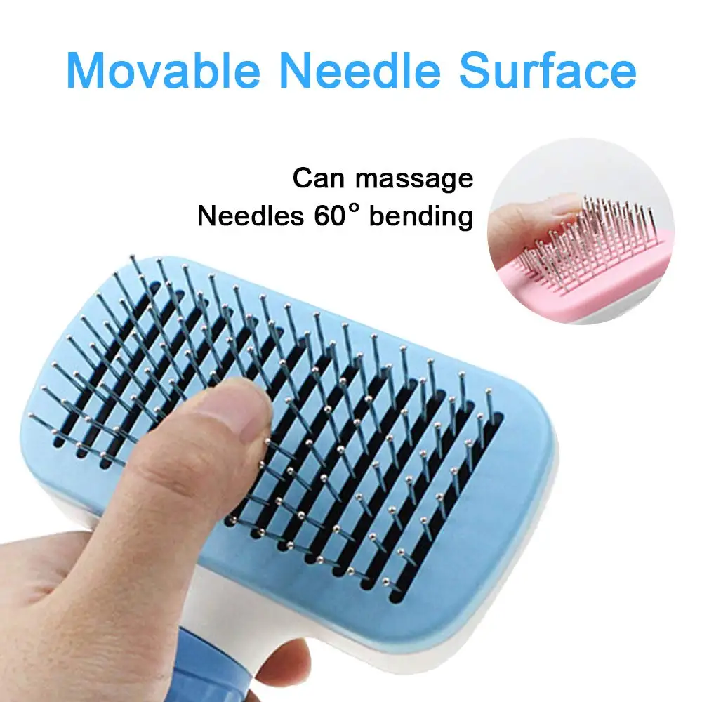 Расческа для домашних питомцев длинная щетка собак Специальная игла улучшает