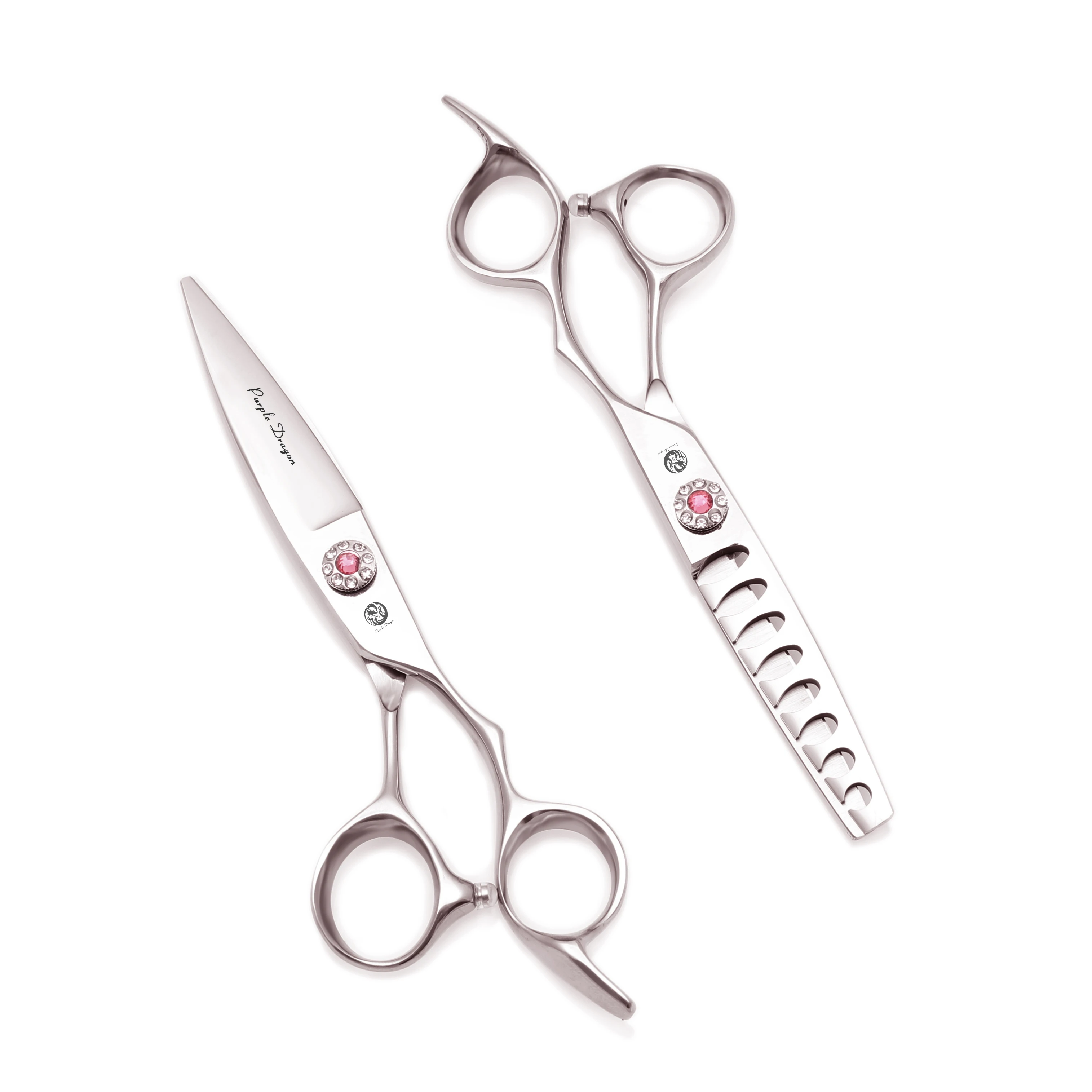 Ножницы для стрижки волос 6,0" фирмы Purple Dragon, профессиональный набор для стрижки волос 9022# средств для разреживания