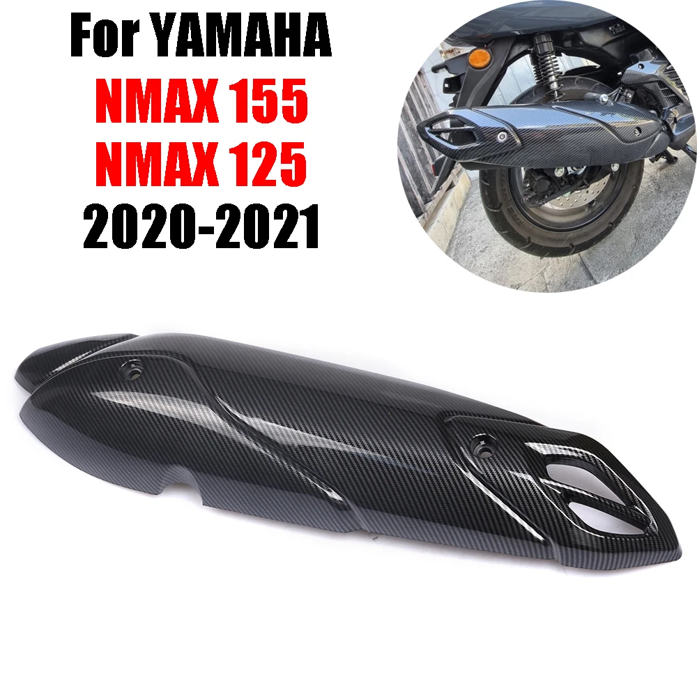 

Защитная крышка для выхлопной трубы мотоцикла, тепловая защита, защита от ожогов для Yamaha NMAX155 NMAX125 N MAX NMAX 155 125 2020 2021