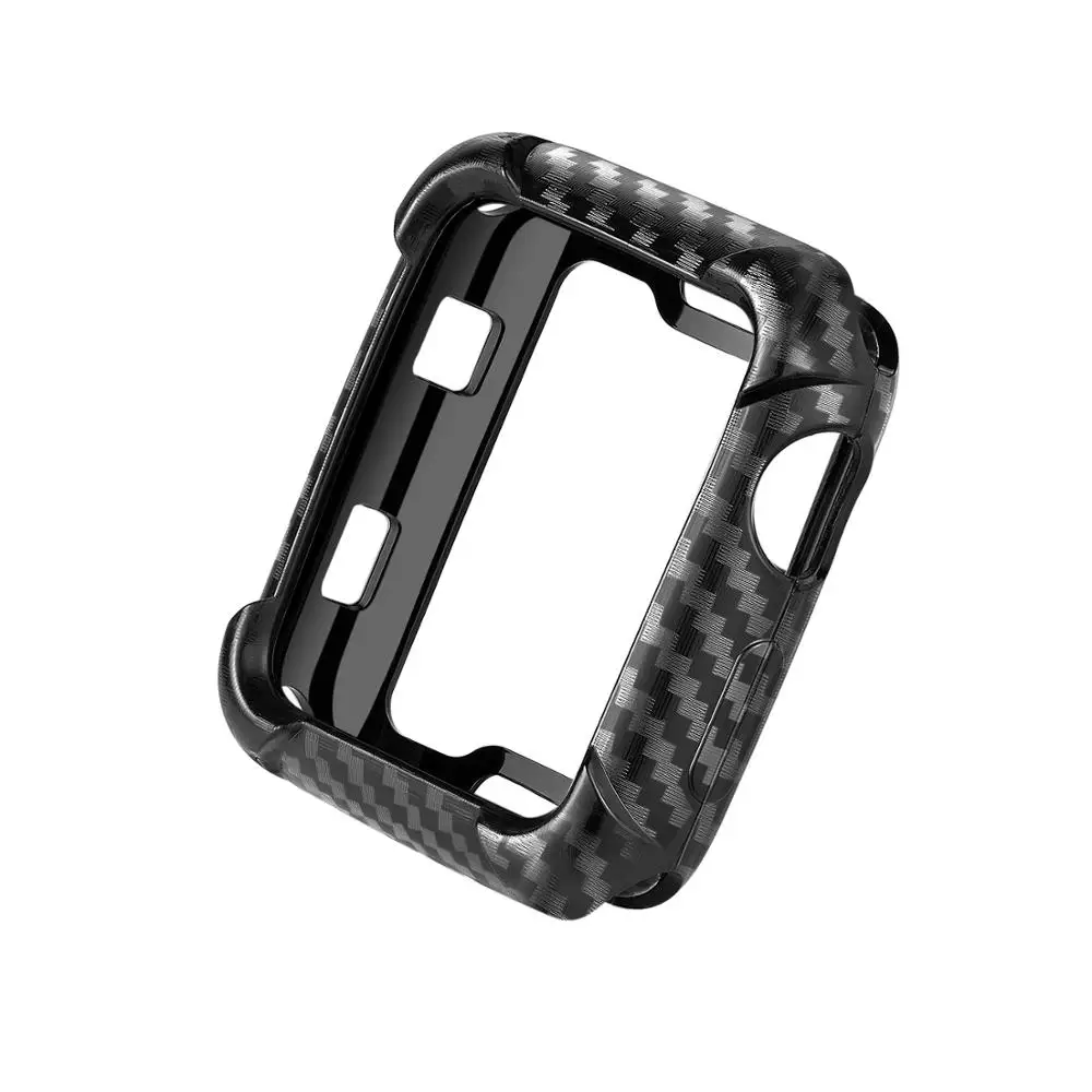 Ультратонкий чехол из углеродного волокна для Apple Watch 44 мм 40 38 42
