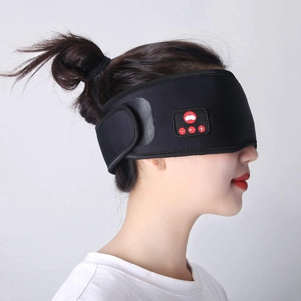 

FOR Peyan Sleep Headphones Bluetooth Headband 3D Sleep Eye Mask with Built-in Speakers Support Handsfree Call Music Perfect for