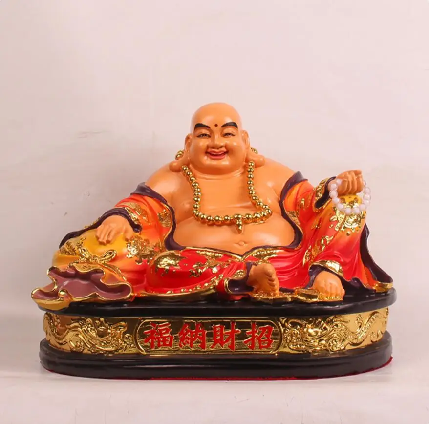 Медная Статуя Будды статуи спящего 12 16 19 армированные стекловолокном