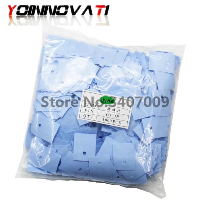 1000 шт. большой TO 3P 247 силиконовый лист изоляции колодки силиконовая изолирующая