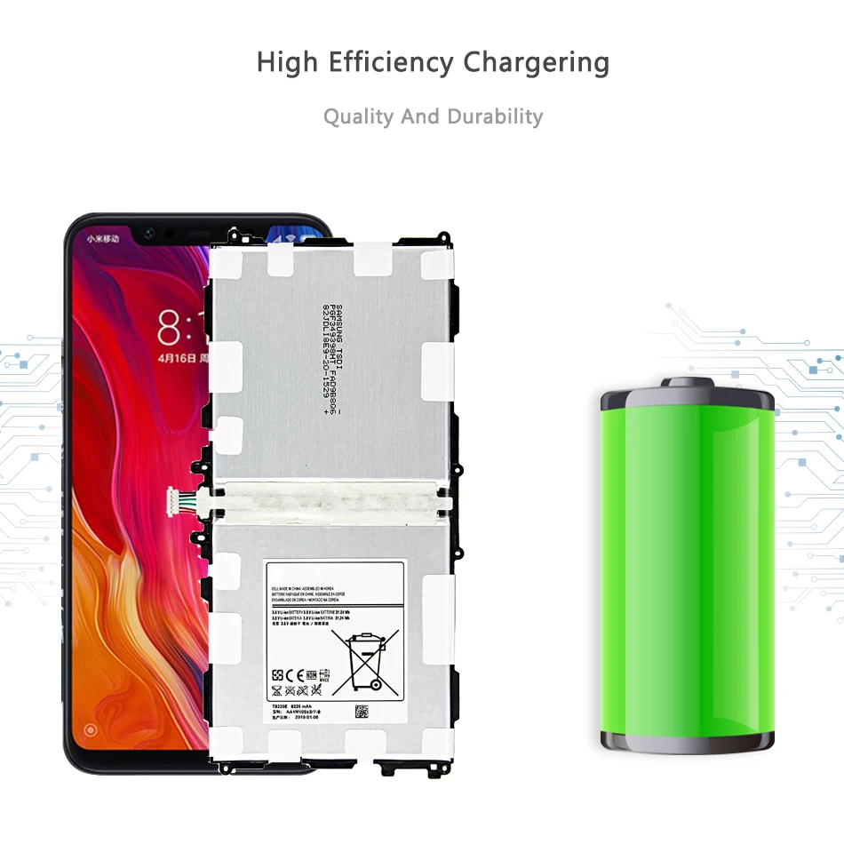 Аккумулятор SP4960C3B для Samsung GALAXY Tab 2/3/4 7 0 8 10 1 GT P3100 P3110 P3113/Tab A E S S2 S3 Pro 4 9 6 5/Note