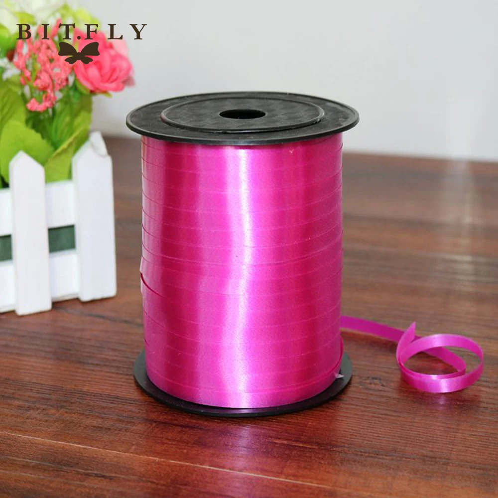 250 ярдов лента для воздушных шаров пластиковый рулон поделок упаковки подарков