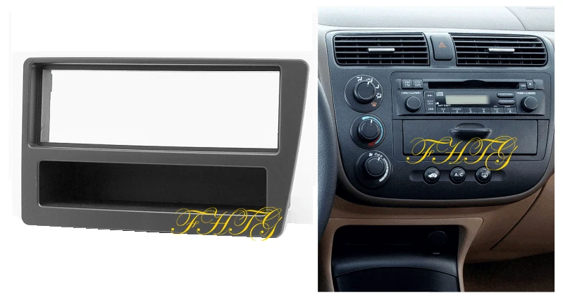 Панель с gps навигацией автомобильная радиоустановка подходит для 2001 2005 Honda Civic(LHD)