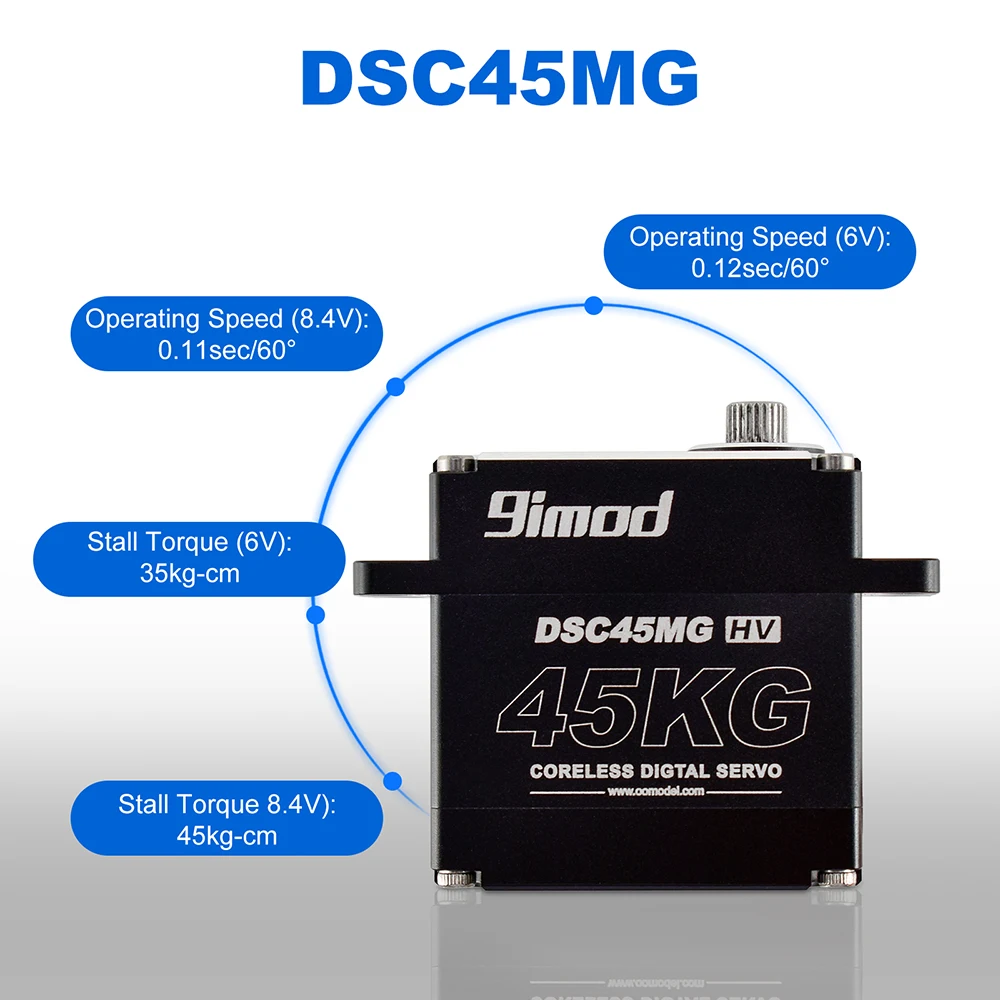 9imod водонепроницаемый servo dsc45mg 45 кг 120 г