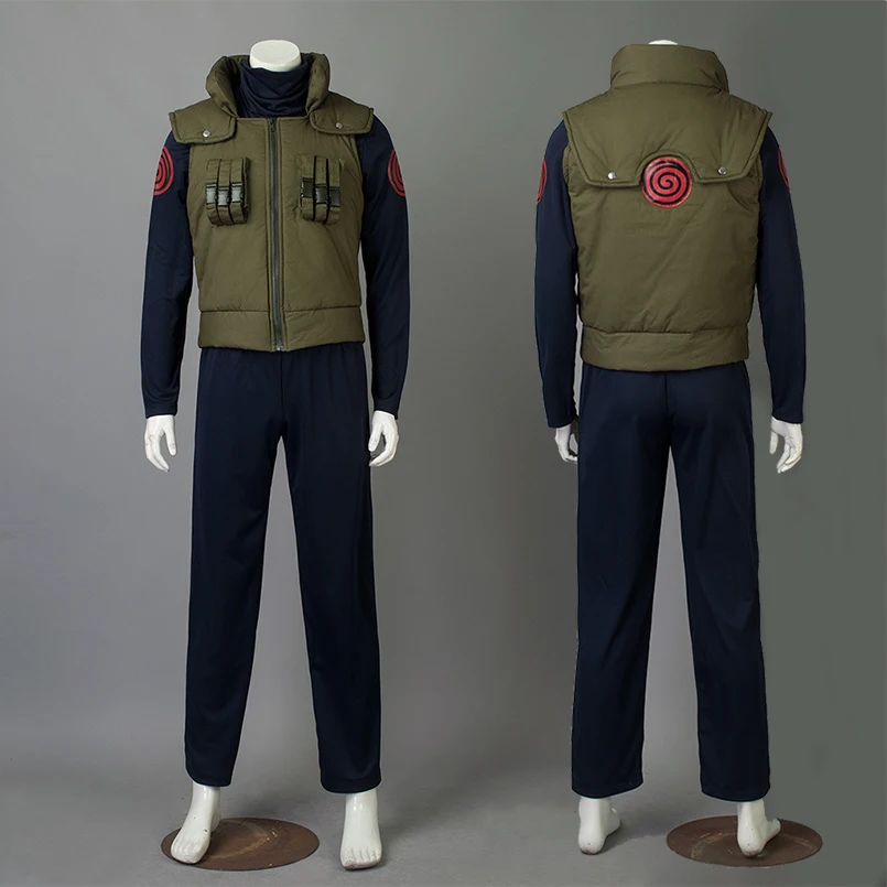 Костюм супергероя ниндзя хатакэ Какаси для взрослых костюм косплея одежда