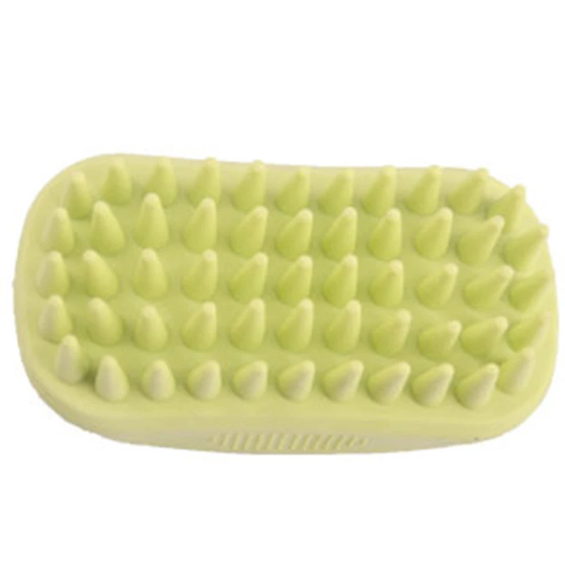Щетка для ванны собак инструмент резиновая щетка шерсти домашних животных и
