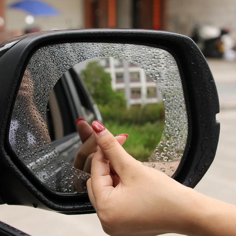 2 шт./лот Автомобильная зеркальная защитная пленка автомобильные наклейки на