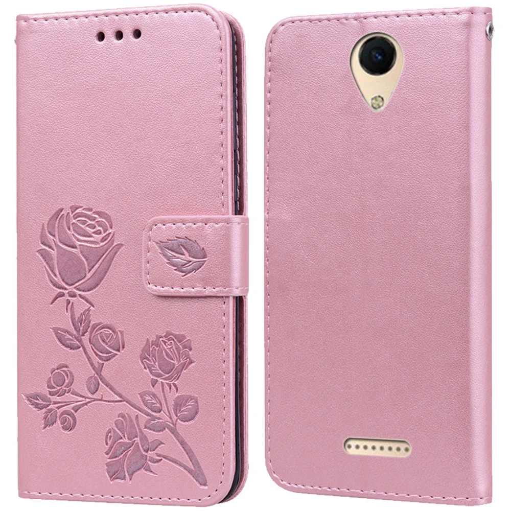 Роскошный кожаный чехол-книжка с откидной крышкой для BQ Strike LTE 5044 чехол-бумажник