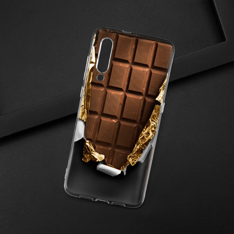 Мягкий чехол еда десерт шоколад пиво сыр для Xiaomi Pocophone F1 Mi 9T Pro CC9 CC9E 9 9SE 8 A3 A2 Lite A1 5X 6X